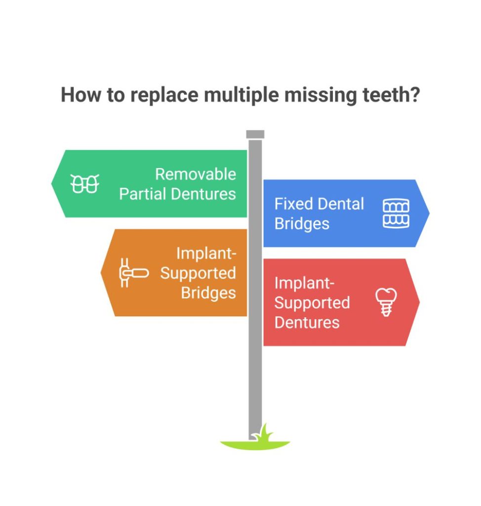 Overview Of Multiple Tooth Replacement Options