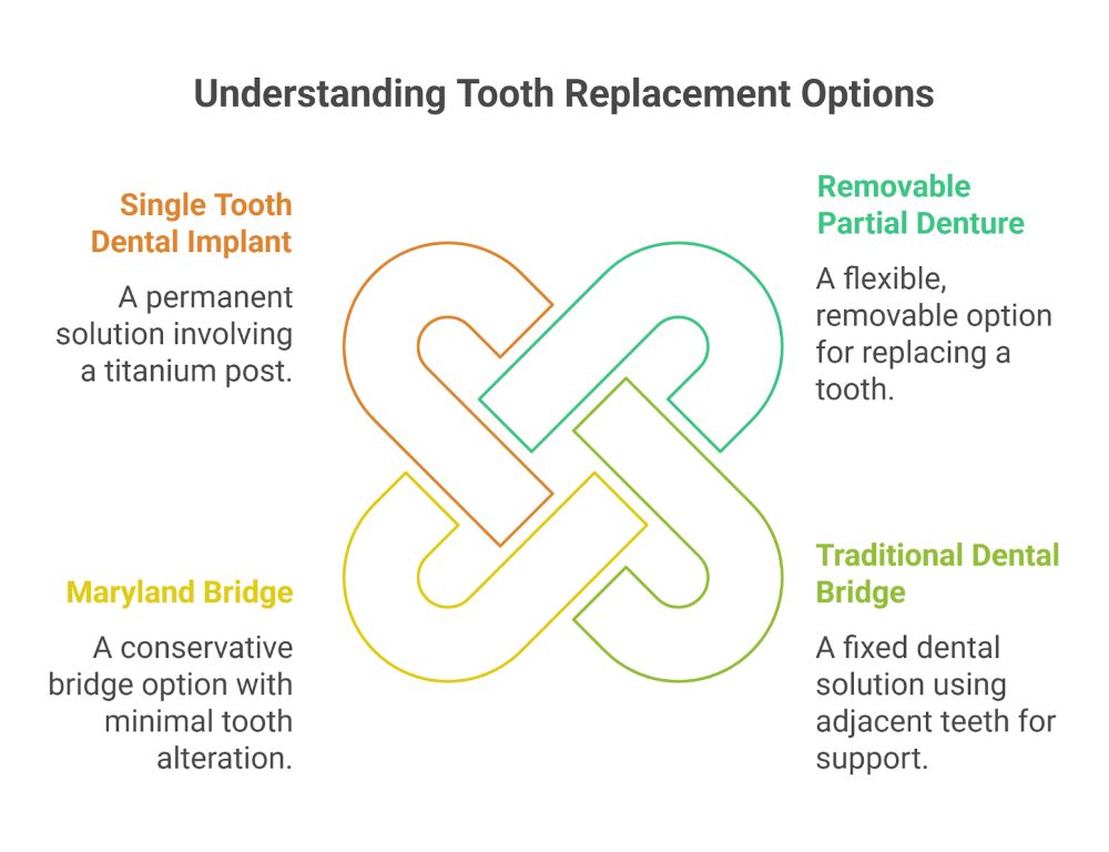 Available Options For Single Tooth Replacement