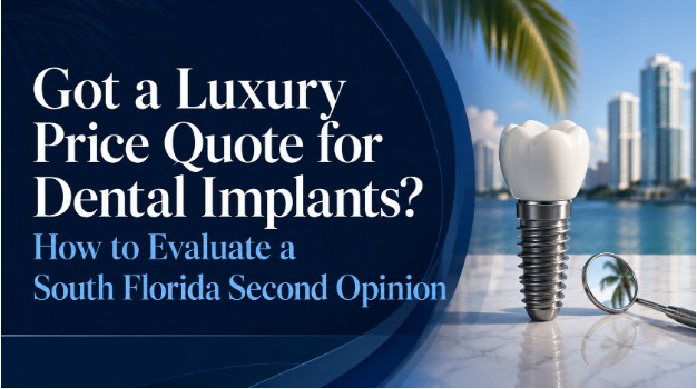 Got a Luxury Price Quote for Dental Implants? How to Evaluate a South Florida Second Opinion