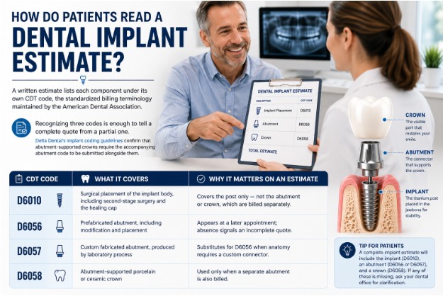 How Do Patients Read a Dental Implant Estimate?